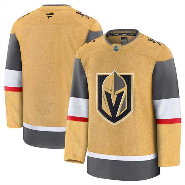 Mens Vegas Golden Knights Blank Gold 2024-25 Home Stitched Hockey Jersey Dzhi->vegas golden knights->NHL Jersey